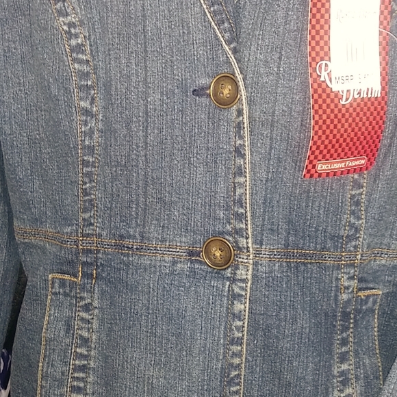 Rustic Denim Jacket - Picture 3 of 7